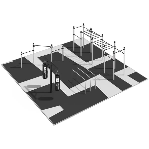 Спортивный кластер №5 - 100 м2 (10 х 10 м)